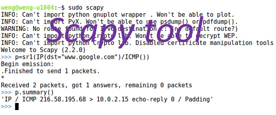 installing scapy in pythin 2.7