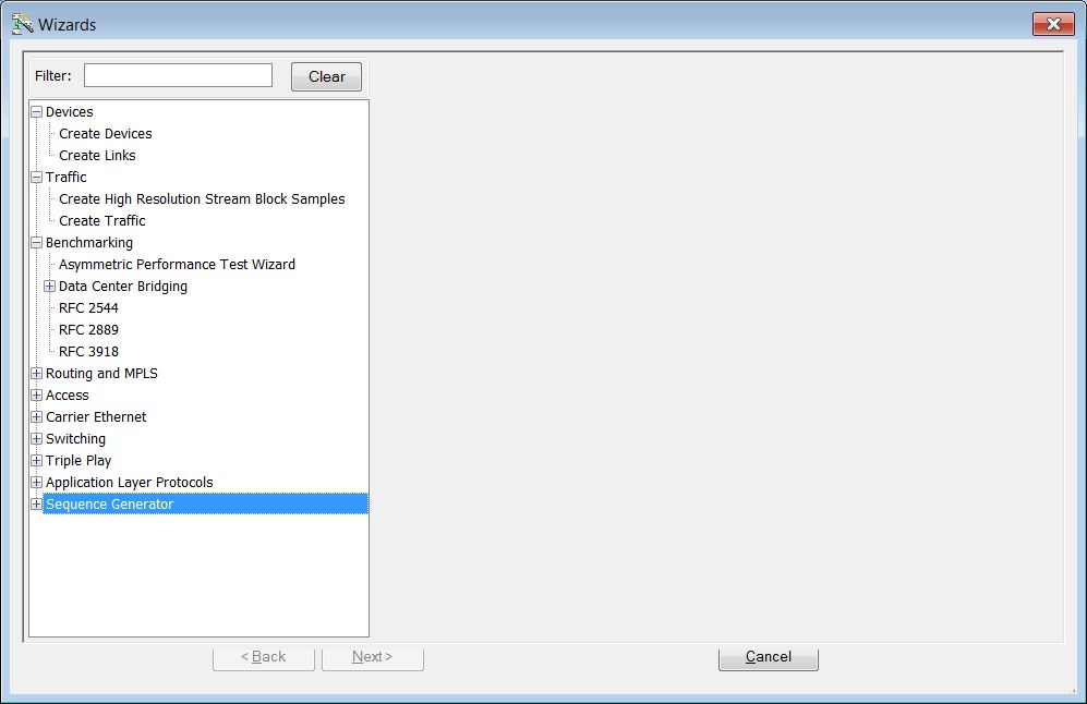 spirent ethernet testing rfc